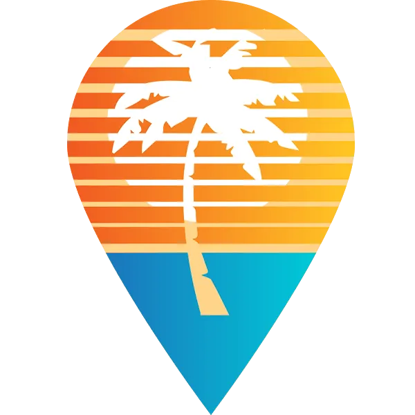 Terry's Tankless sunset palm droplet